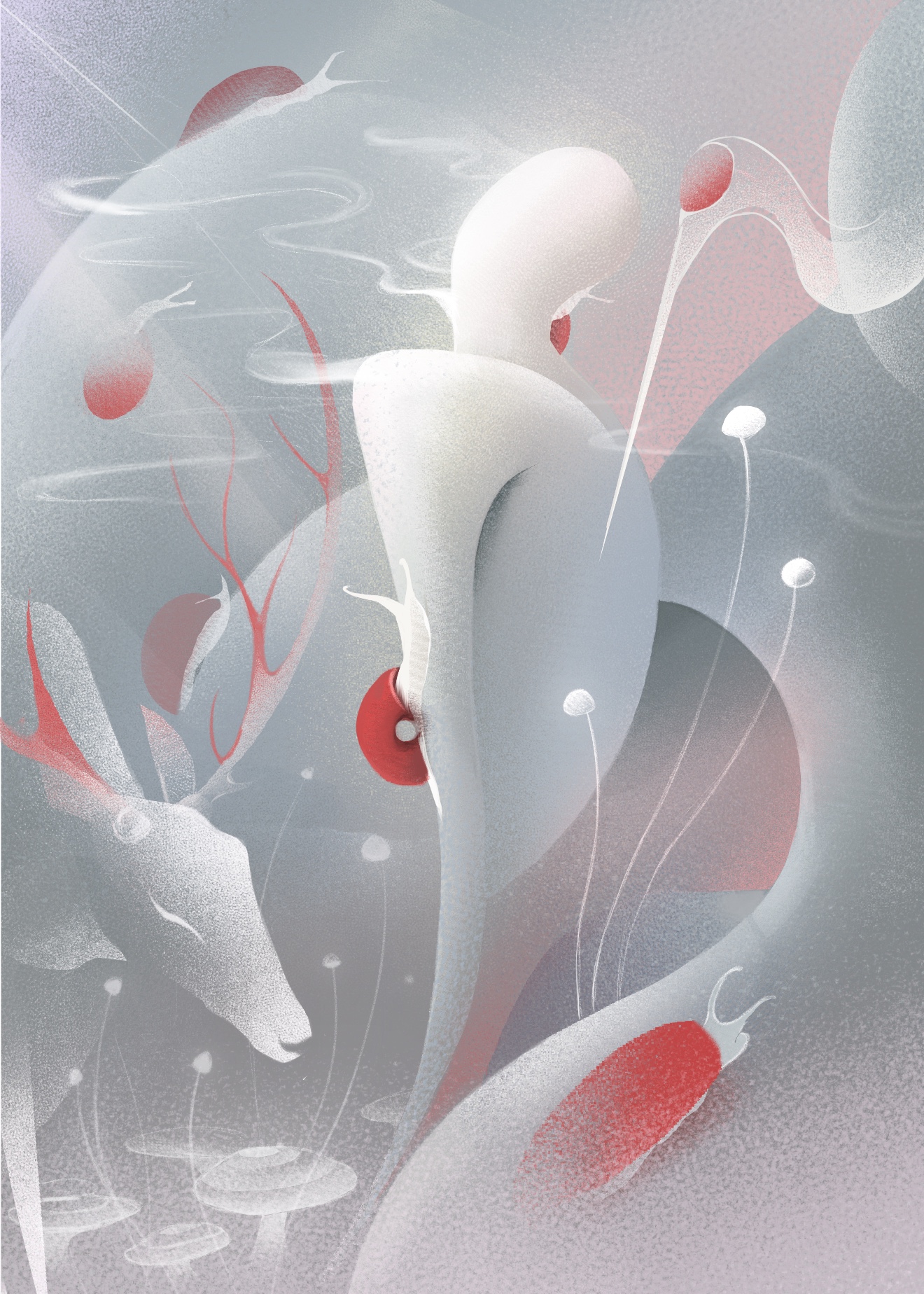 Erosion, the first illustration in the Into Everything series