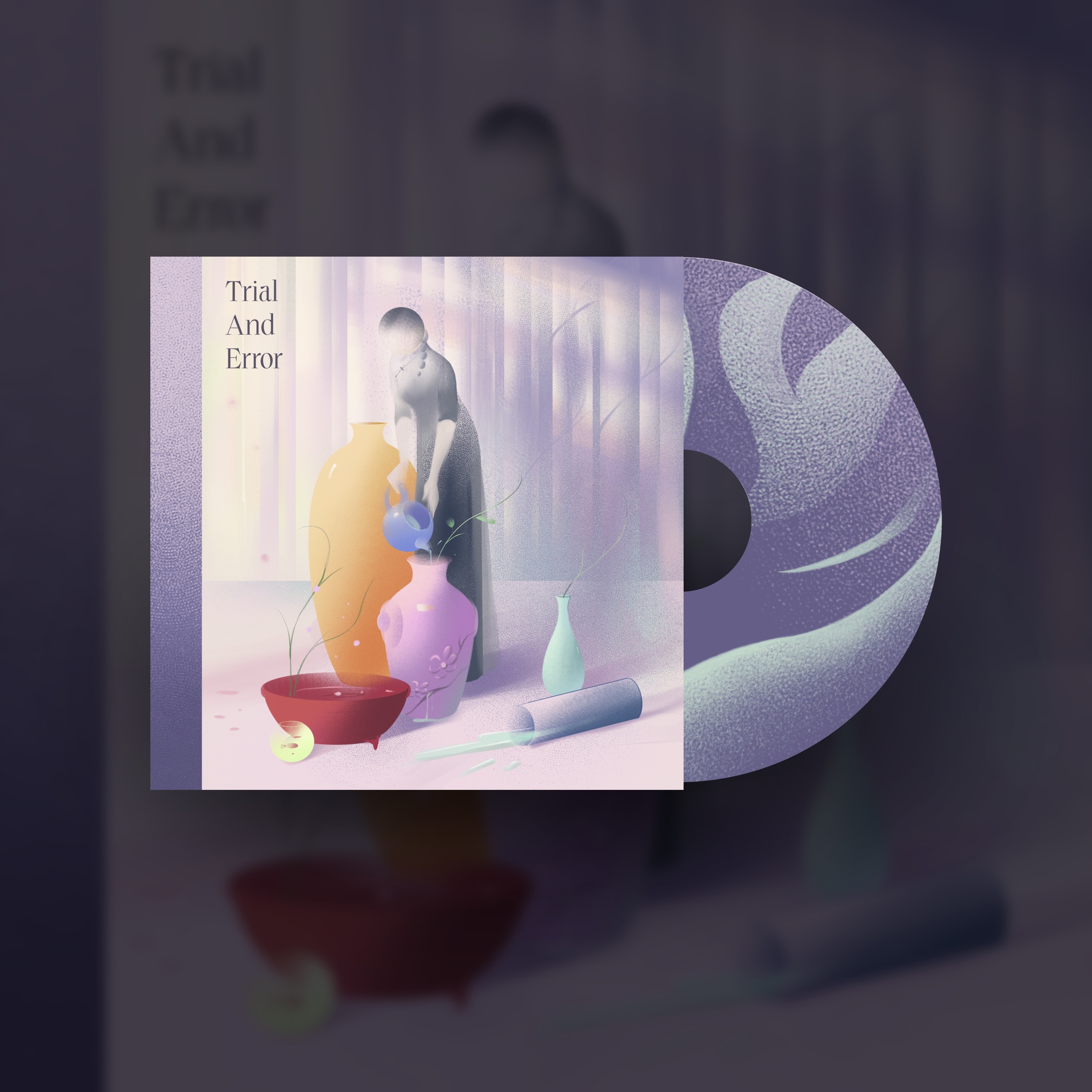 Vinyl presentation for Trial and Error